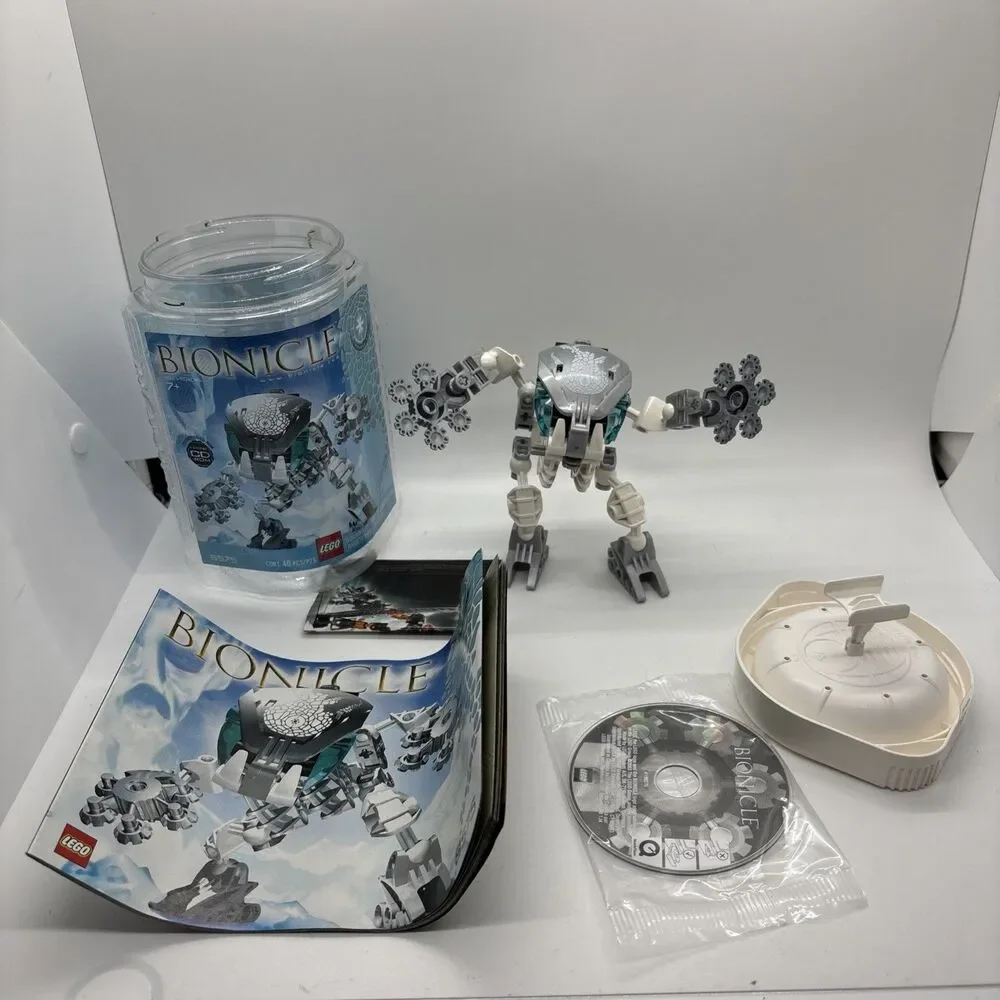LEGO BIONICLE: Kohrak-Kal 8575 - Complete Set (w/ Disc,Canister, Instructions)